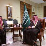 الأمير سعود بن جلوي يستقبل عددًا من القناصل الفخريين بجدة