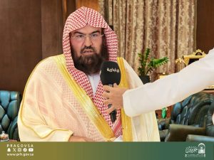 معالي الرئيس يحلّ ضيفًا على قناة الإخباريّة في برنامج نافذة على الحرم بعد صلاة الجمعة