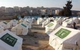 «سلمان للإغاثة» يواصل توزيع المواد الإغاثية لمتضرري الزلزال في جنديرس بسورية