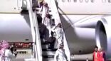وصول طائرة المنتخب السعودي إلى الرياض