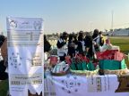 مركز حي النزهه والفرق التطوعية تشارك في احتفال قاعدة الملك عبدالله الجوية بيوم التأسيس