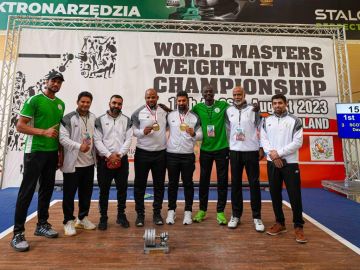 إنجاز جديد لأبطال المملكة لرفع الأثقال في البطولة الدولية في بولندا من خلال ميدالتين ذهبية