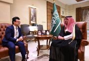 الأمير سعود بن جلوي يستقبل سفير جمهورية مالطا لدى المملكة
