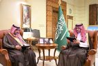 الأمير سعود بن جلوي يَستقْبِل اَلمدِير التنفيذي للهيئة العامة للغذاء والدواء بالفرع الغربي