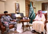 الأمير سعود بن جلوي يستقبل قائد قطاع حرس الحدود بجدة المكلّف حديثًا